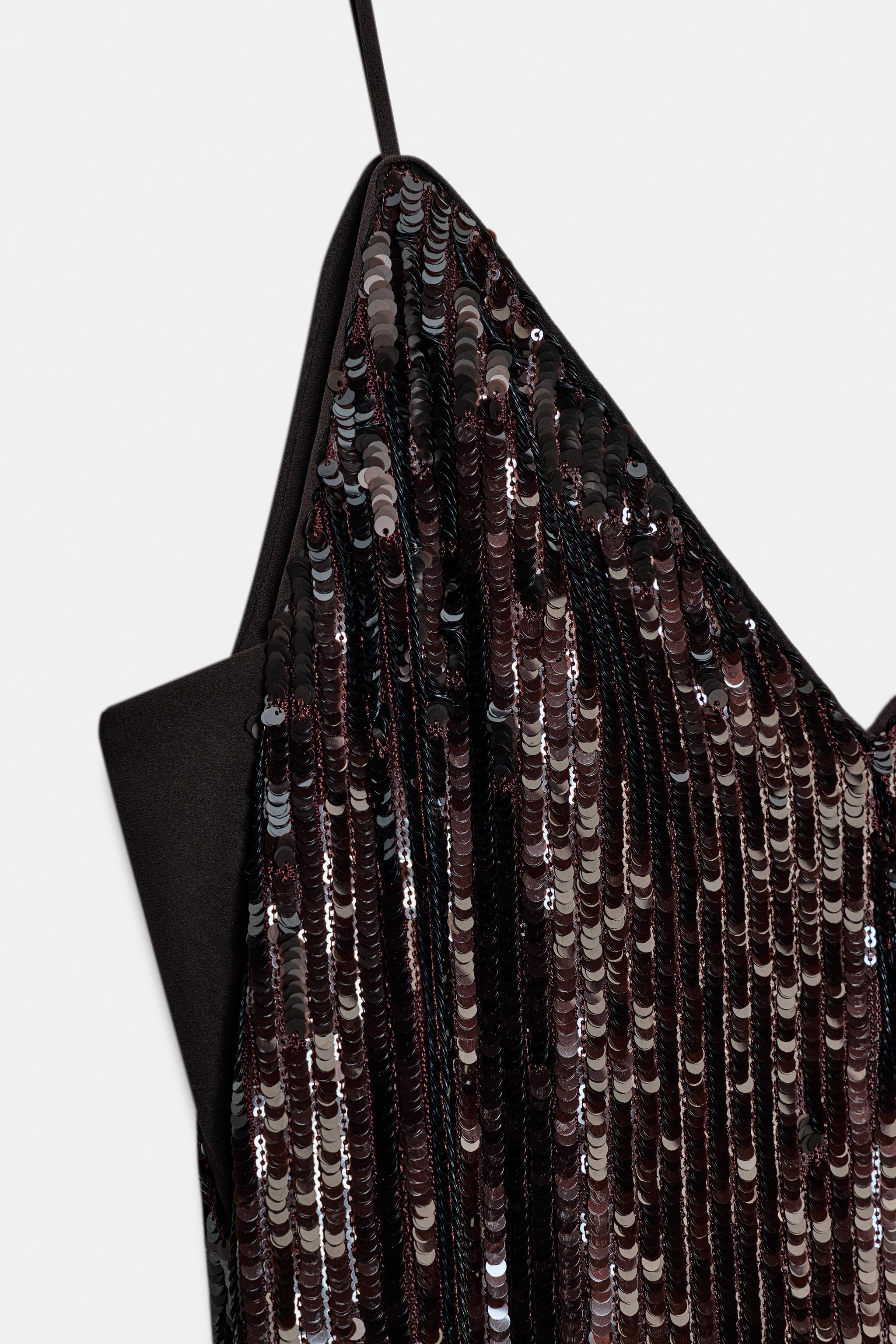 ZW COLLECTION LIMITED EDITION SEQUIN BALLOON JUMPSUIT